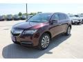 2016 Dark Cherry Pearl Acura MDX Technology  photo #3