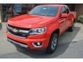 2015 Red Hot Chevrolet Colorado Z71 Extended Cab 4WD  photo #2