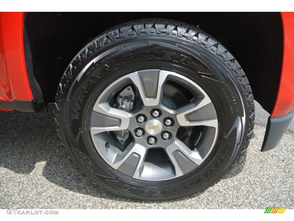 2015 Chevrolet Colorado Z71 Extended Cab 4WD Wheel Photo #102580471