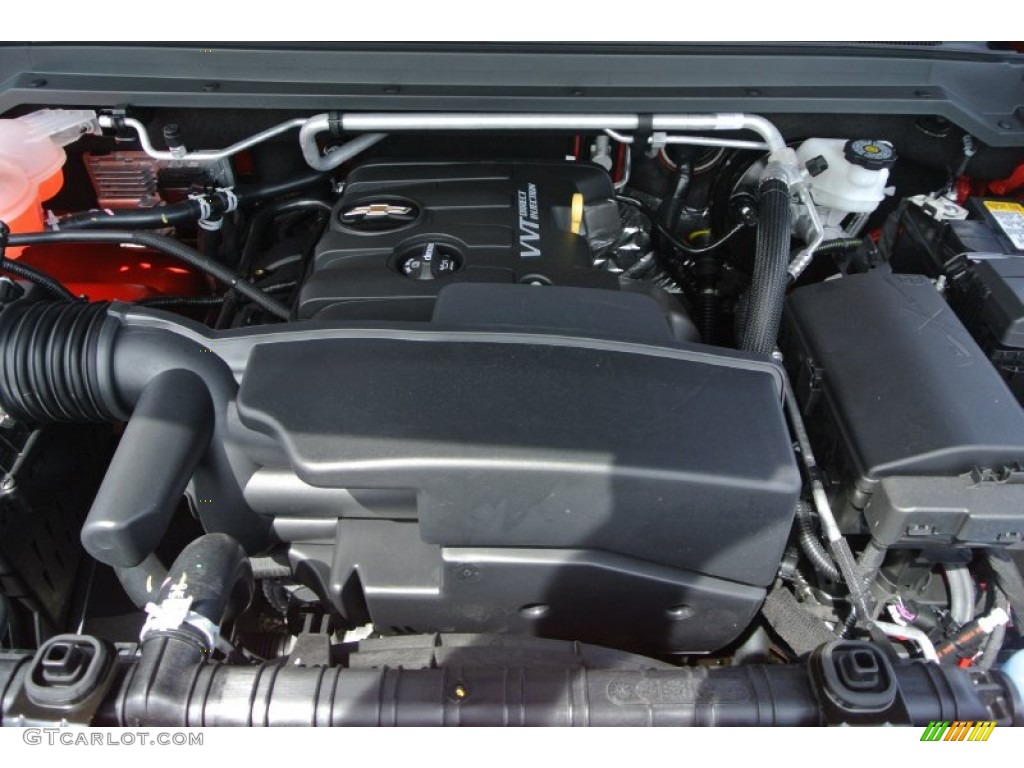 2015 Chevrolet Colorado Z71 Extended Cab 4WD 2.5 Liter DI DOHC 16-Valve VVT 4 Cylinder Engine Photo #102580480