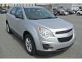 2015 Silver Ice Metallic Chevrolet Equinox LS  photo #1