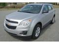 2015 Silver Ice Metallic Chevrolet Equinox LS  photo #2