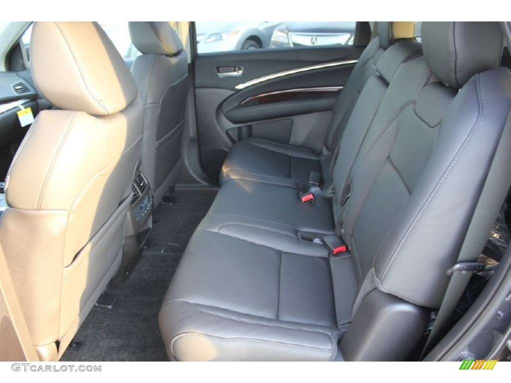 2016 Acura MDX Technology Rear Seat Photo #102581236