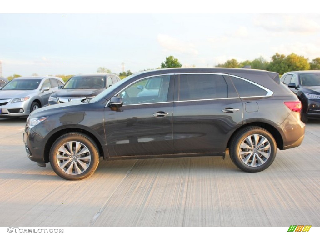 Graphite Luster Metallic 2016 Acura MDX Technology Exterior Photo #102581749