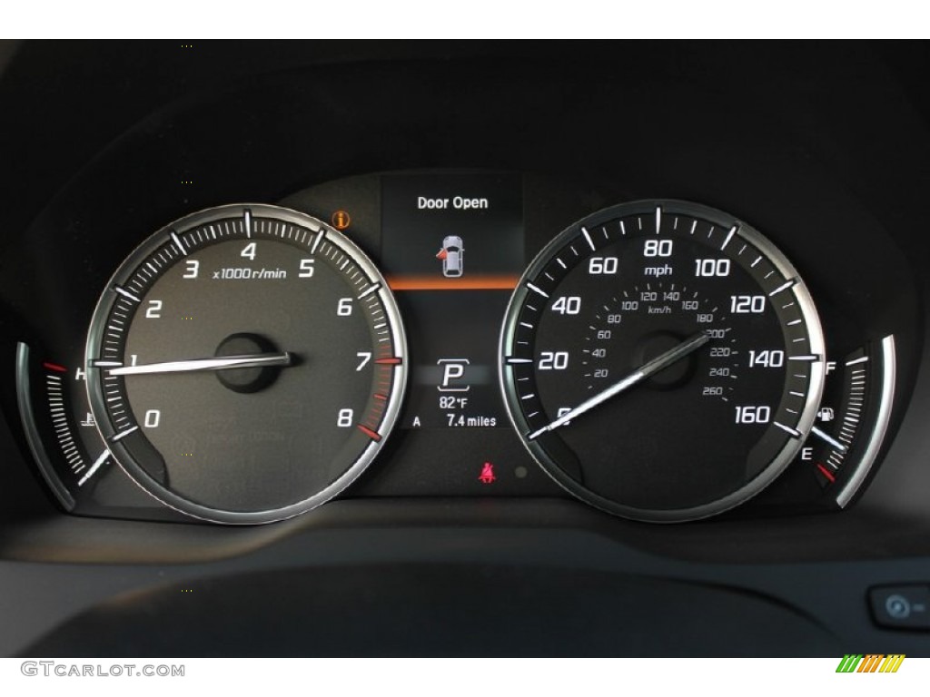 2016 Acura MDX Technology Gauges Photo #102582031