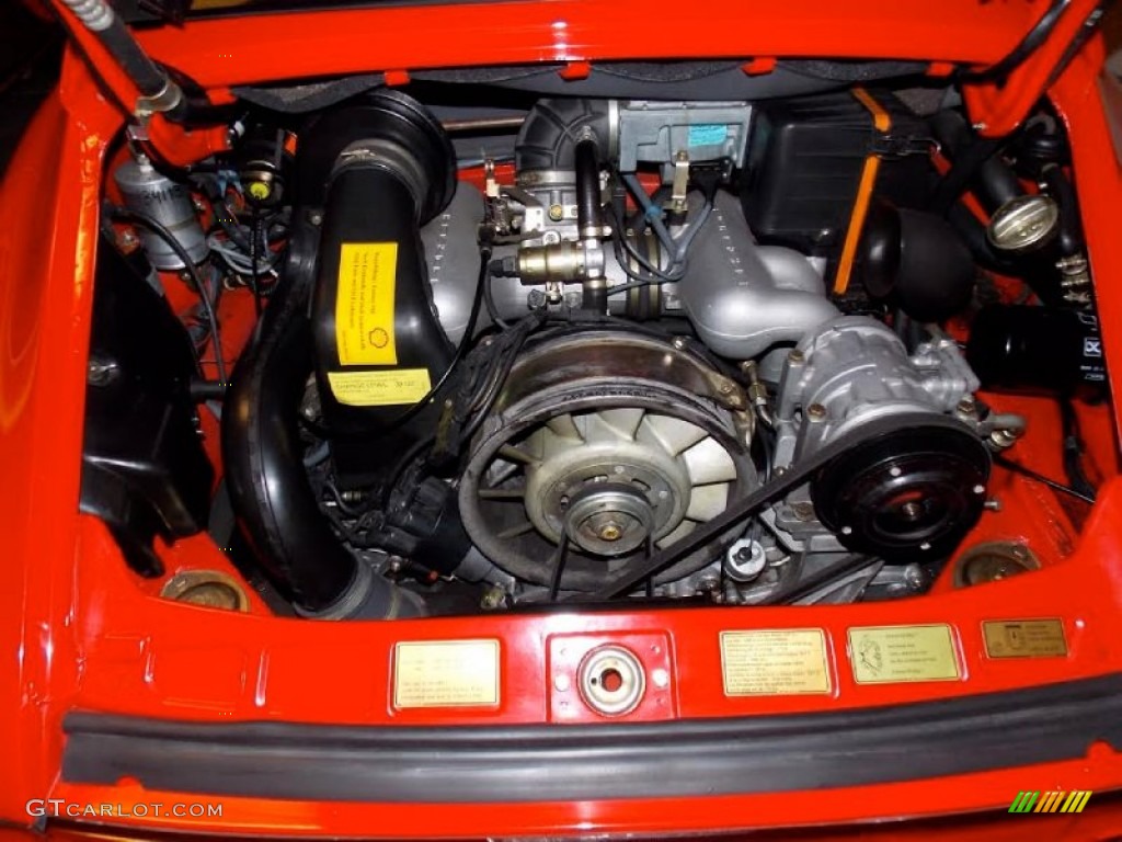 1984 Porsche 911 Carrera Coupe Engine Photos