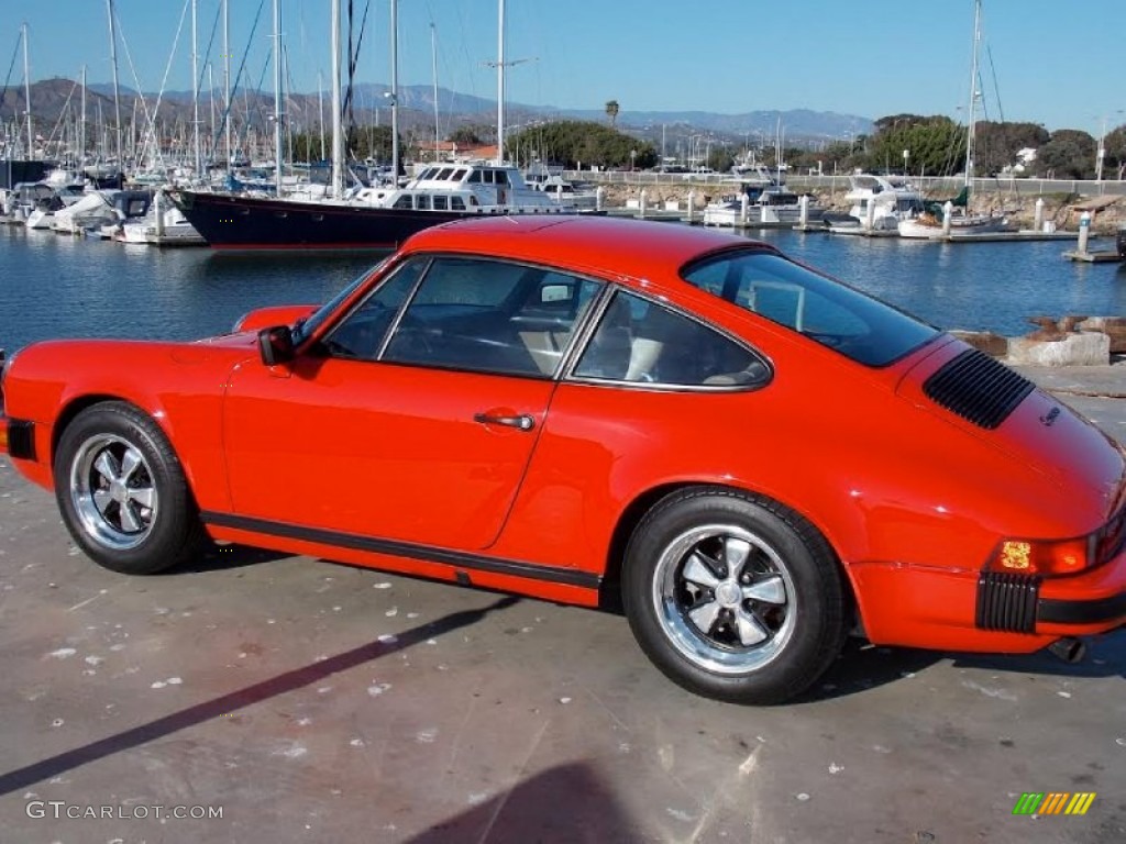 1984 911 Carrera Coupe - Guards Red / Beige photo #9