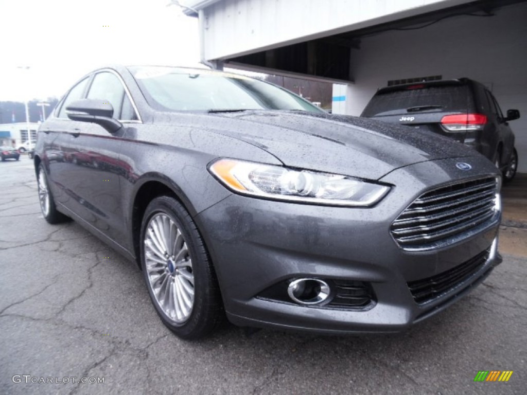 2015 Fusion Titanium - Magnetic Metallic / Charcoal Black photo #2