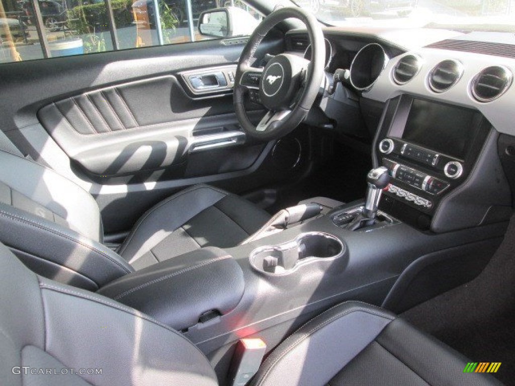 2015 Mustang GT Premium Convertible - Oxford White / Ebony photo #11
