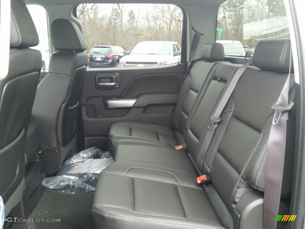 2015 Chevrolet Silverado 2500HD LT Crew Cab Rear Seat Photo #102586484