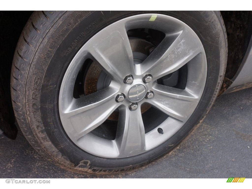 2015 Challenger SXT - Billet Silver Metallic / Black/Tungsten photo #5