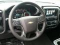 Jet Black 2015 Chevrolet Silverado 2500HD LT Crew Cab Steering Wheel
