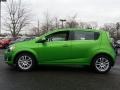Dragon Green Metallic - Sonic LT Hatchback Photo No. 3
