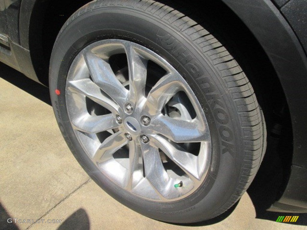 2015 Explorer Limited - Magnetic / Charcoal Black photo #2
