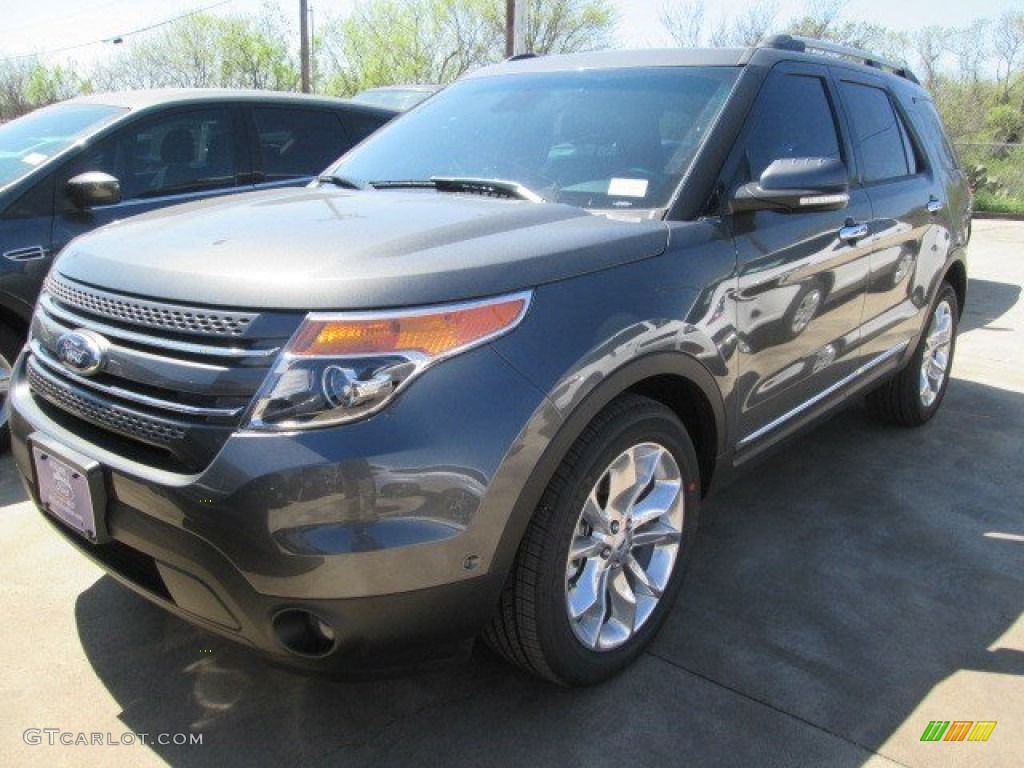 2015 Explorer Limited - Magnetic / Charcoal Black photo #3
