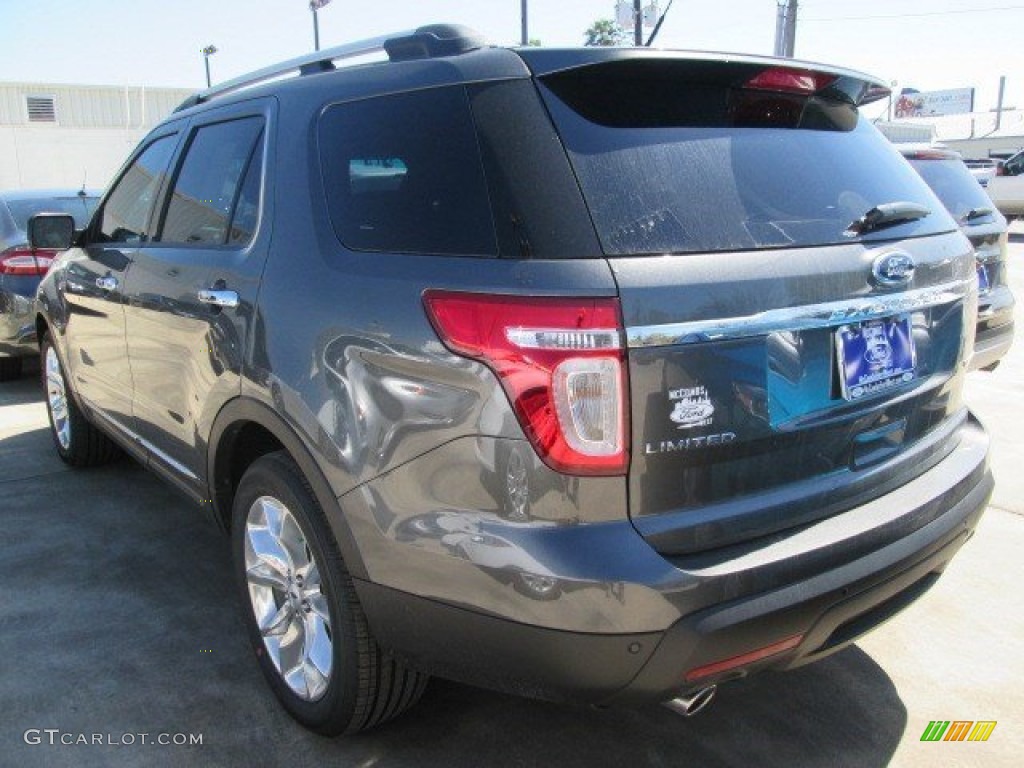 2015 Explorer Limited - Magnetic / Charcoal Black photo #4