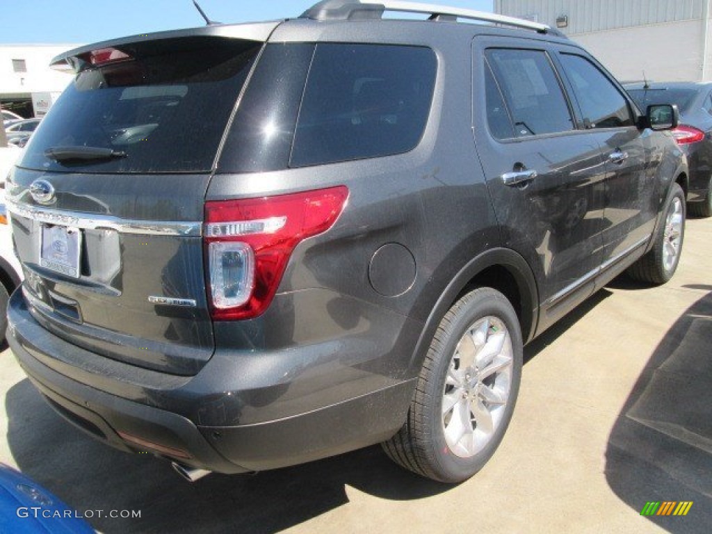 2015 Explorer Limited - Magnetic / Charcoal Black photo #5