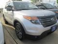 2015 Ingot Silver Ford Explorer XLT  photo #1