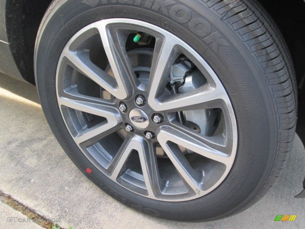 2015 Explorer XLT - Ingot Silver / Charcoal Black photo #2