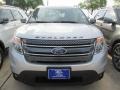 2015 Ingot Silver Ford Explorer XLT  photo #3