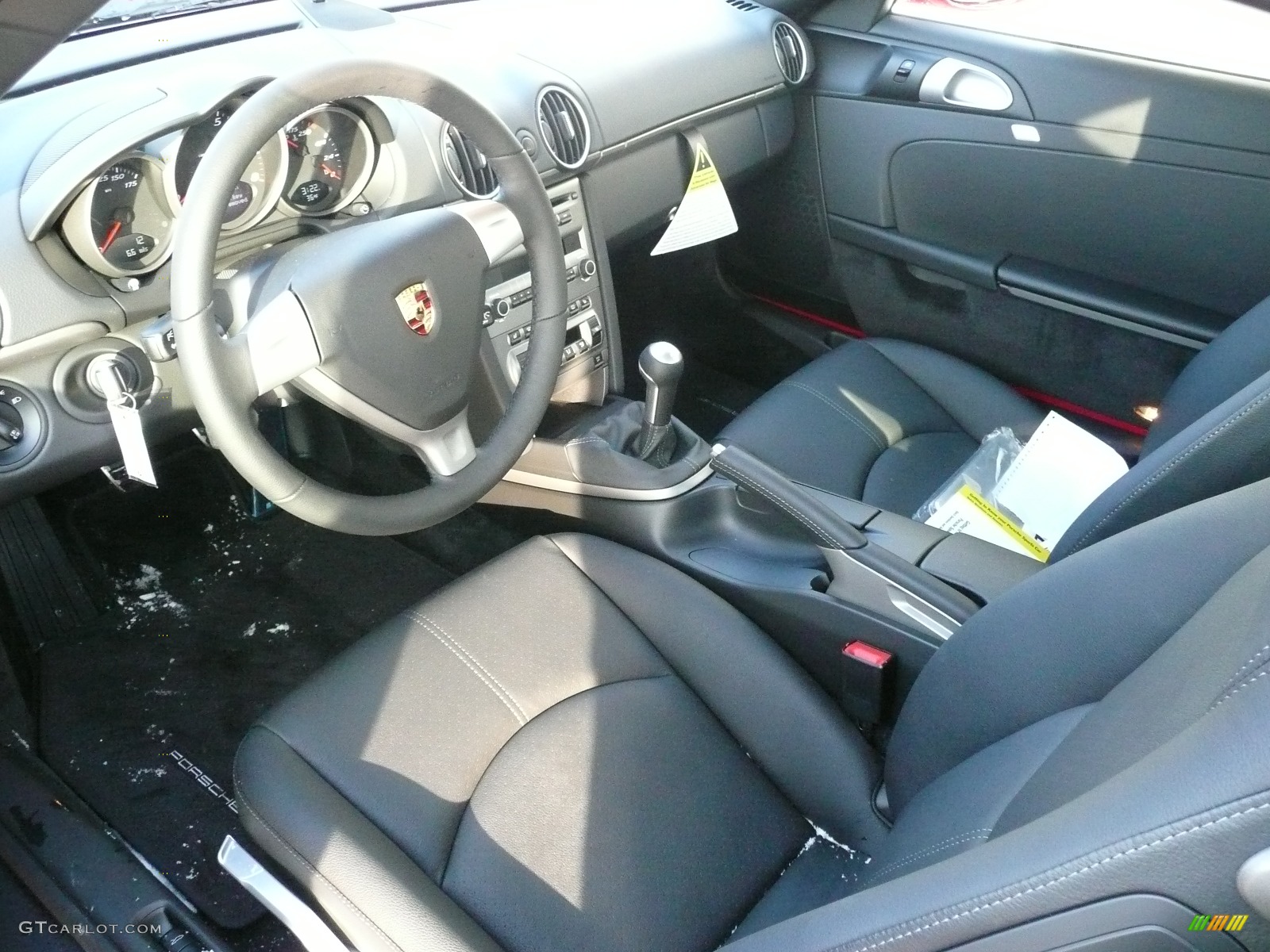 2008 Porsche Cayman, Guards Red / Black, Interior 2008 Porsche Cayman Standard Cayman Model Parts