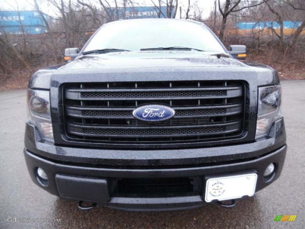 2014 F150 FX4 Tremor Regular Cab 4x4 - Tuxedo Black / FX Appearance Black Leather/Alcantara photo #3