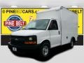 Summit White 2015 Chevrolet Express Cutaway 3500 Moving Van
