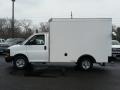 Summit White - Express Cutaway 3500 Moving Van Photo No. 3