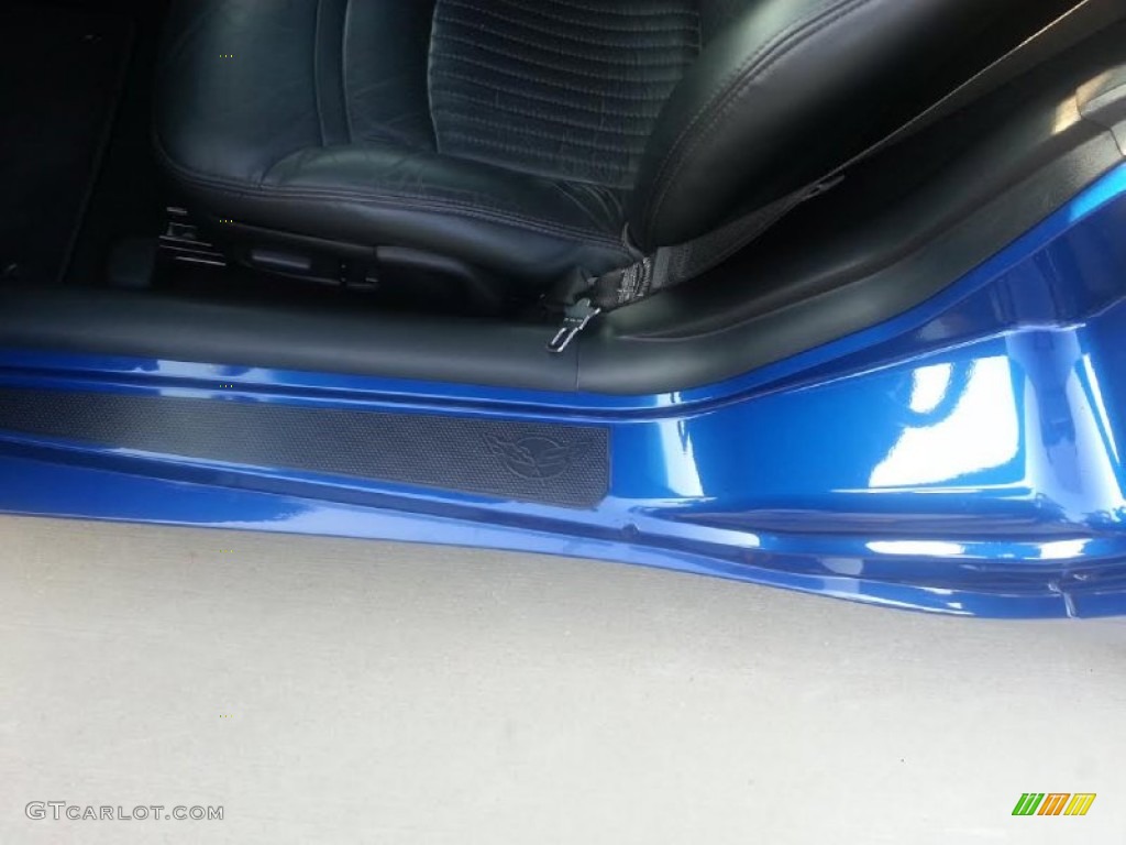 2002 Corvette Coupe - Electron Blue Metallic / Black photo #4