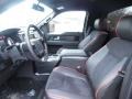 FX Appearance Black Leather/Alcantara 2014 Ford F150 FX4 Tremor Regular Cab 4x4 Interior Color