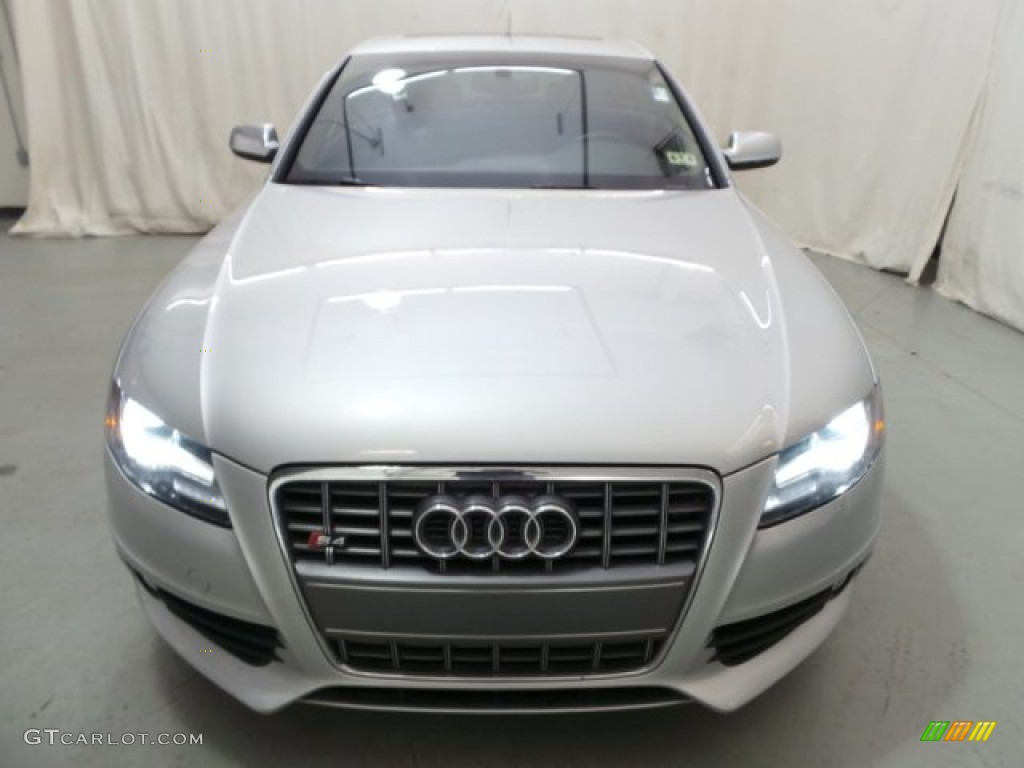 2011 S4 3.0 quattro Sedan - Ice Silver Metallic / Black photo #2