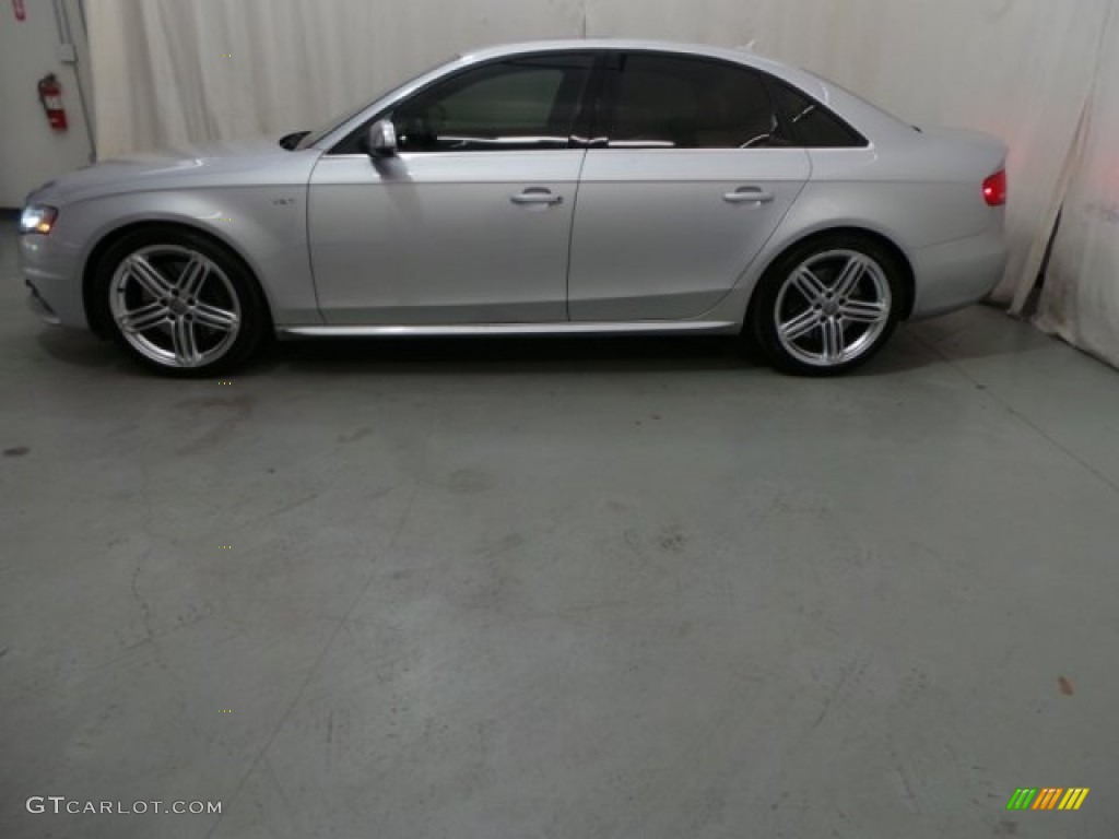 2011 S4 3.0 quattro Sedan - Ice Silver Metallic / Black photo #4