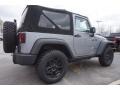 2015 Billet Silver Metallic Jeep Wrangler Willys Wheeler 4x4  photo #3