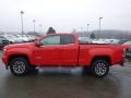 2015 Cardinal Red GMC Canyon SLE Extended Cab 4x4  photo #2