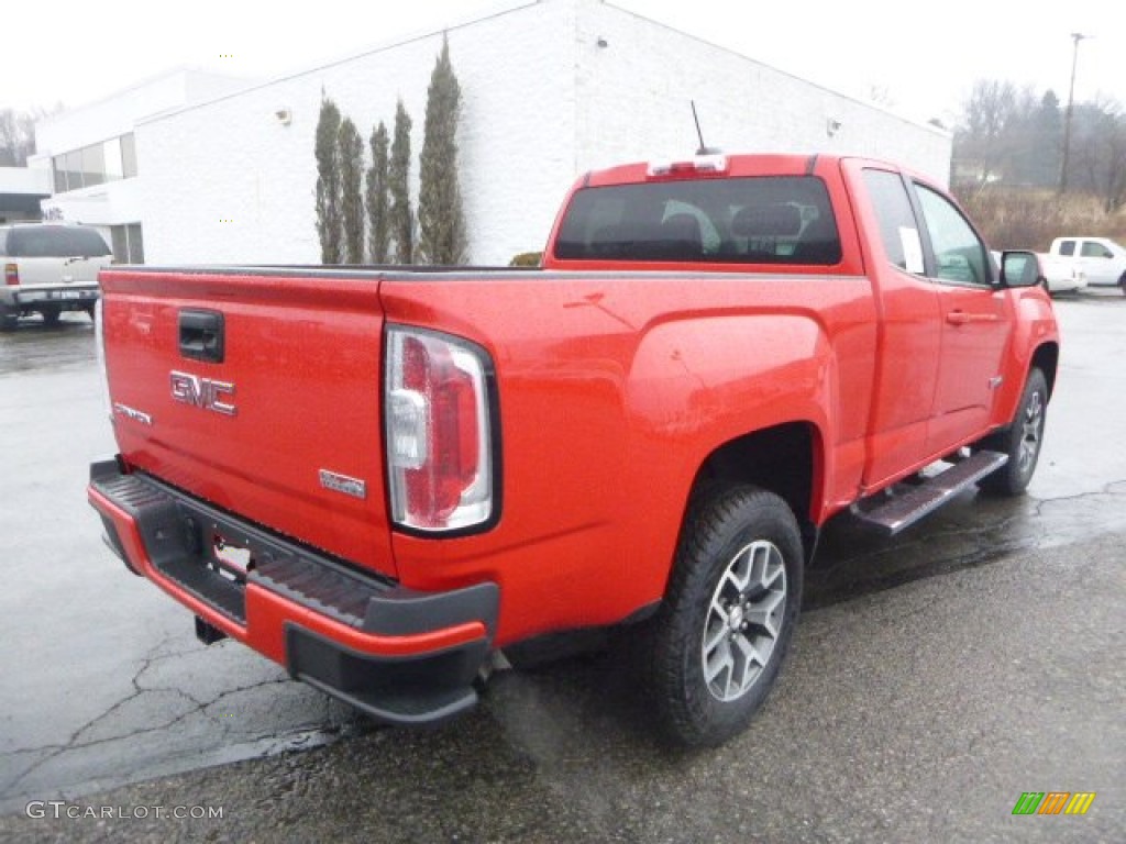 Cardinal Red 2015 GMC Canyon SLE Extended Cab 4x4 Exterior Photo #102594218