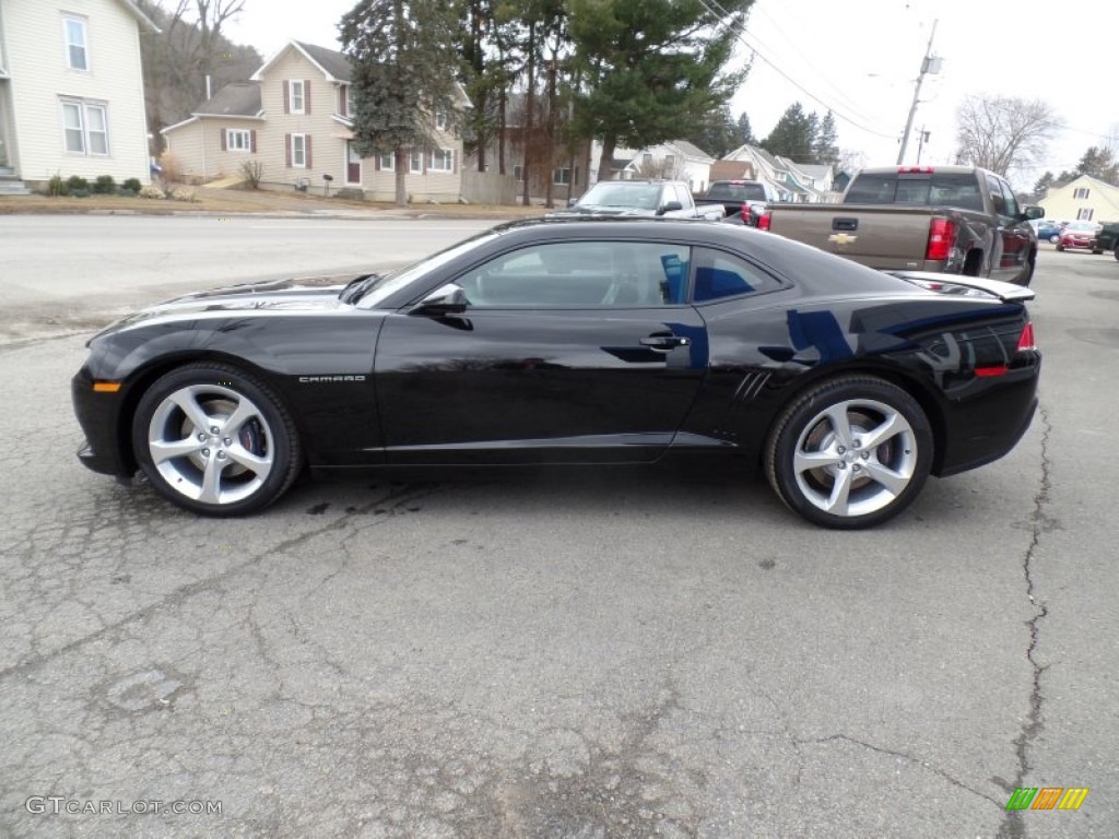 2015 Camaro SS Coupe - Black / Gray photo #8