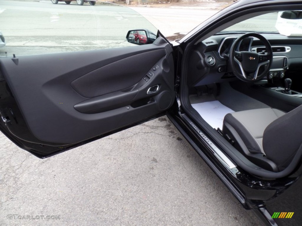 2015 Camaro SS Coupe - Black / Gray photo #11