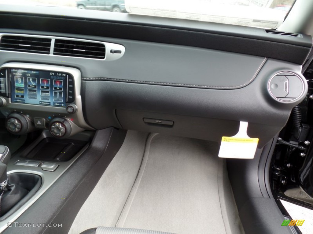 2015 Chevrolet Camaro SS Coupe Gray Dashboard Photo #102595292