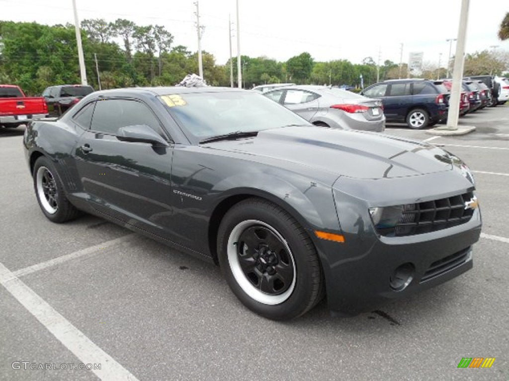 Ashen Gray Metallic 2013 Chevrolet Camaro LS Coupe Exterior Photo #102596248