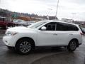 2013 Moonlight White Nissan Pathfinder SV 4x4  photo #6