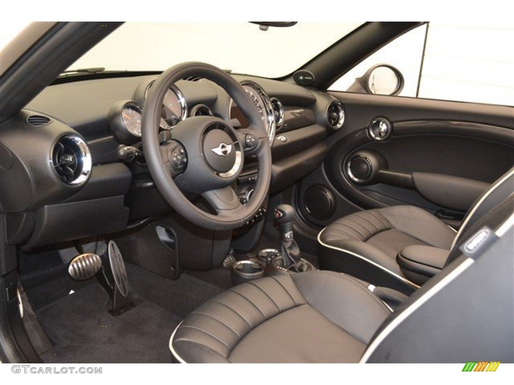 2015 Roadster Cooper S - White Silver Metallic / Lounge Carbon Black Leather photo #12