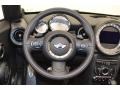 2015 Mini Roadster Lounge Carbon Black Leather Interior Steering Wheel Photo