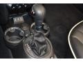 2015 Mini Roadster Lounge Carbon Black Leather Interior Transmission Photo