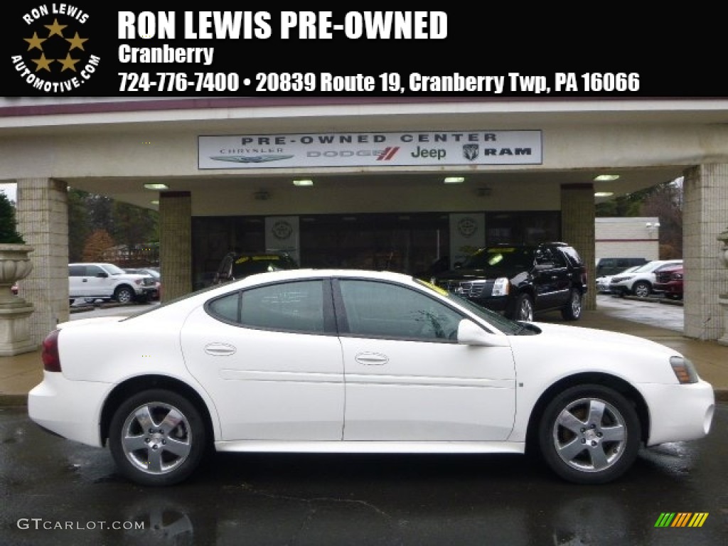 2007 Grand Prix GT Sedan - Ivory White / Ebony photo #1