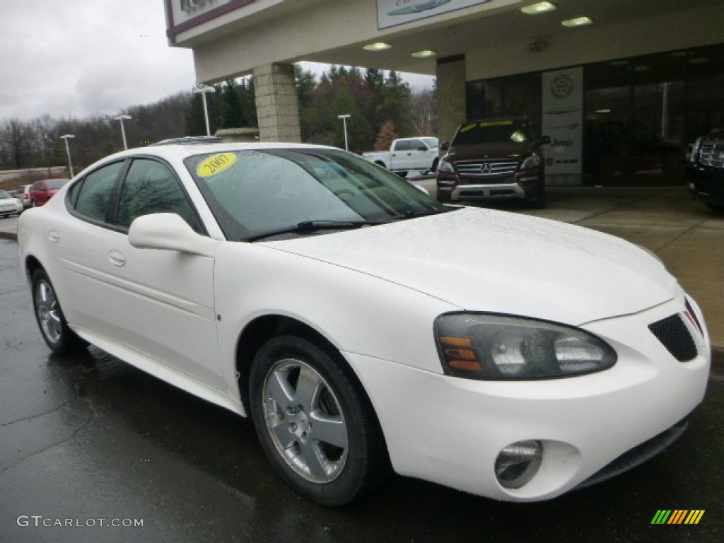 2007 Grand Prix GT Sedan - Ivory White / Ebony photo #3