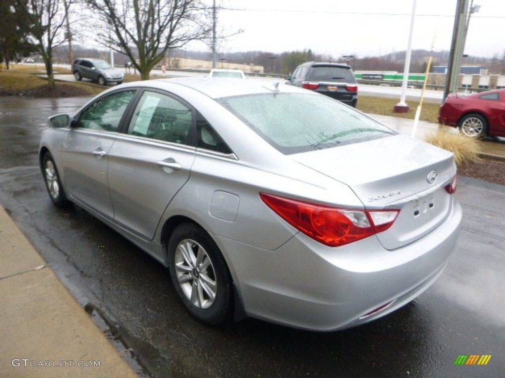 2011 Sonata GLS - Radiant Silver / Gray photo #7