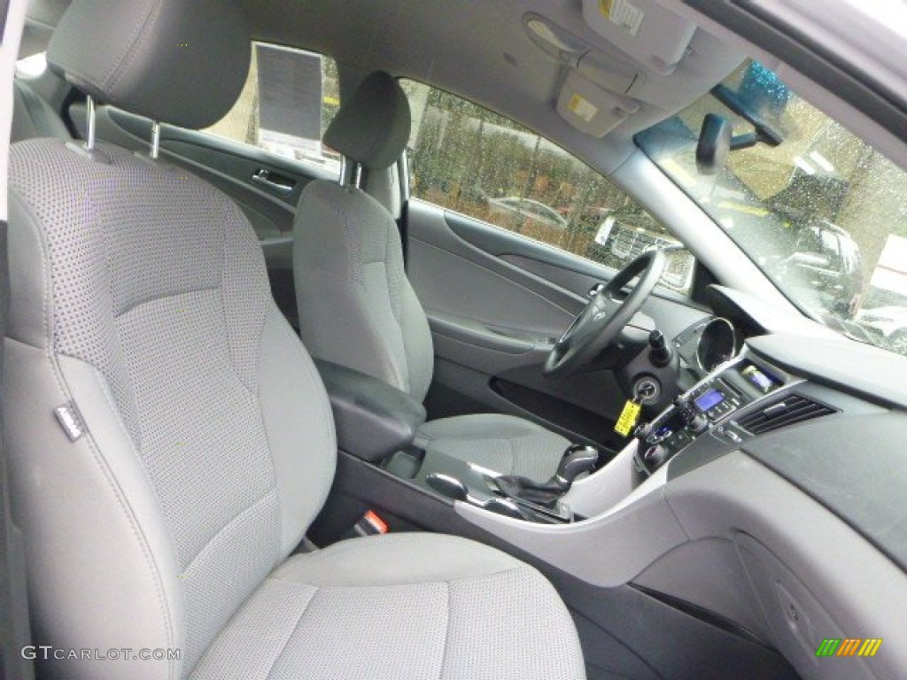 2011 Sonata GLS - Radiant Silver / Gray photo #12