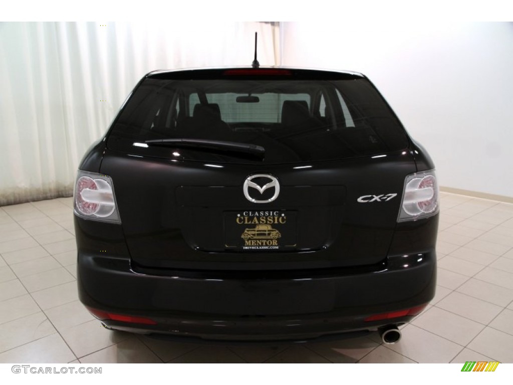 2010 CX-7 i Sport - Brilliant Black / Black photo #14