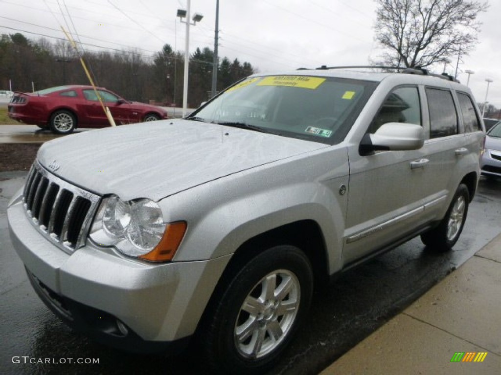 2008 Grand Cherokee Limited 4x4 - Bright Silver Metallic / Dark Khaki/Light Graystone photo #5
