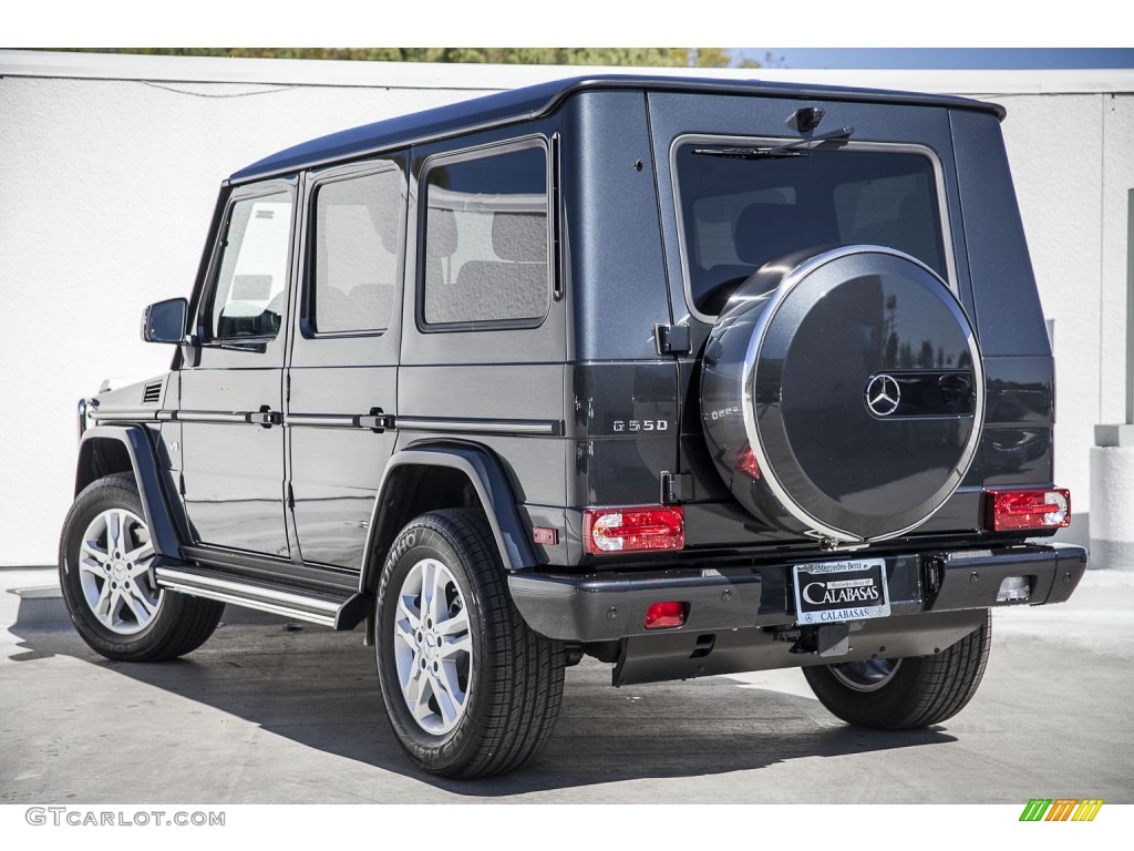 2015 G 550 - Magnetite Black Metallic / designo Mystic Red photo #2